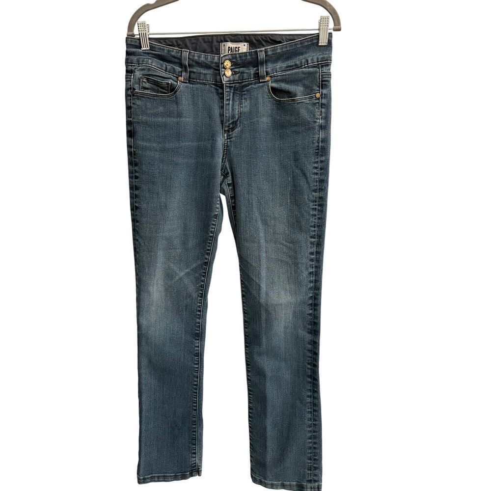 Paige Denim Size 29 / 8 Broken In Straight Leg